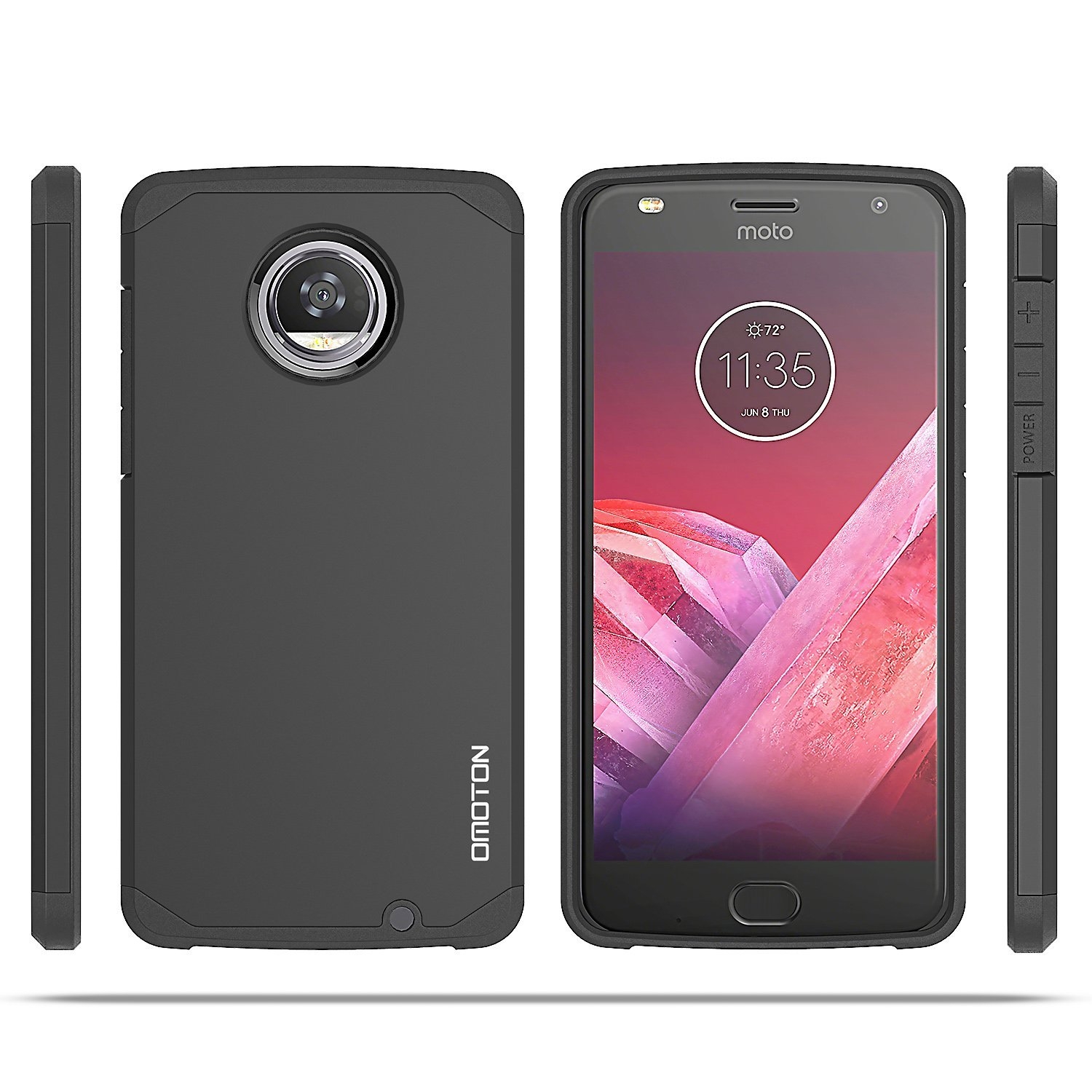 Omoton Moto Z2 Play Soft Kilif 4415
