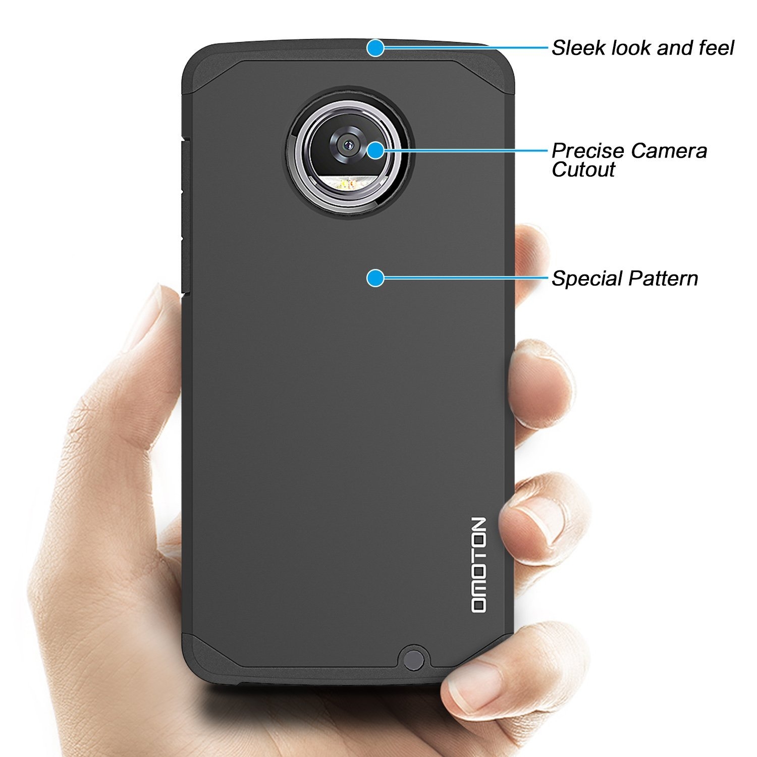 Omoton Moto Z2 Play Soft Kilif 4415