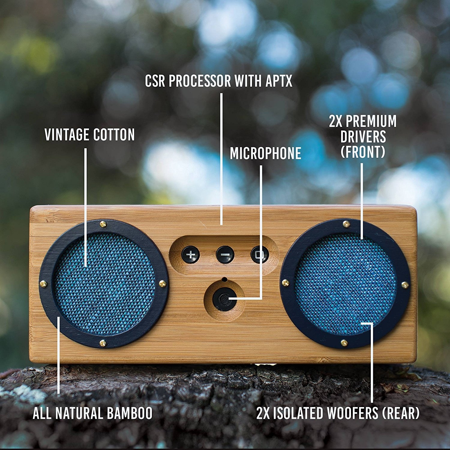 Otis And Eleanor Bongo Portatif Bluetooth Hoparlor 7771