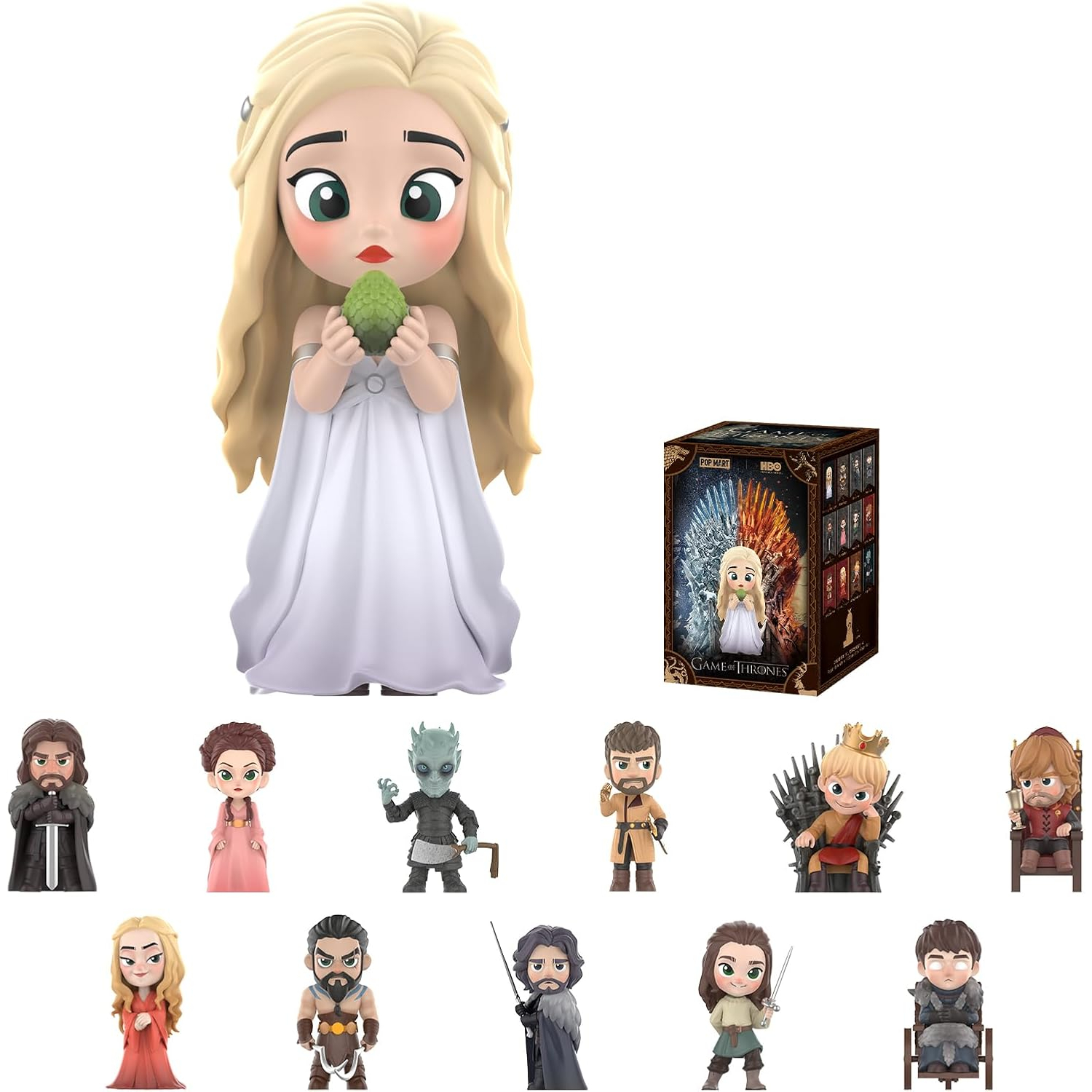POP MART Game of Thrones Koleksiyon Aksiyon Figür(10cm) 96205