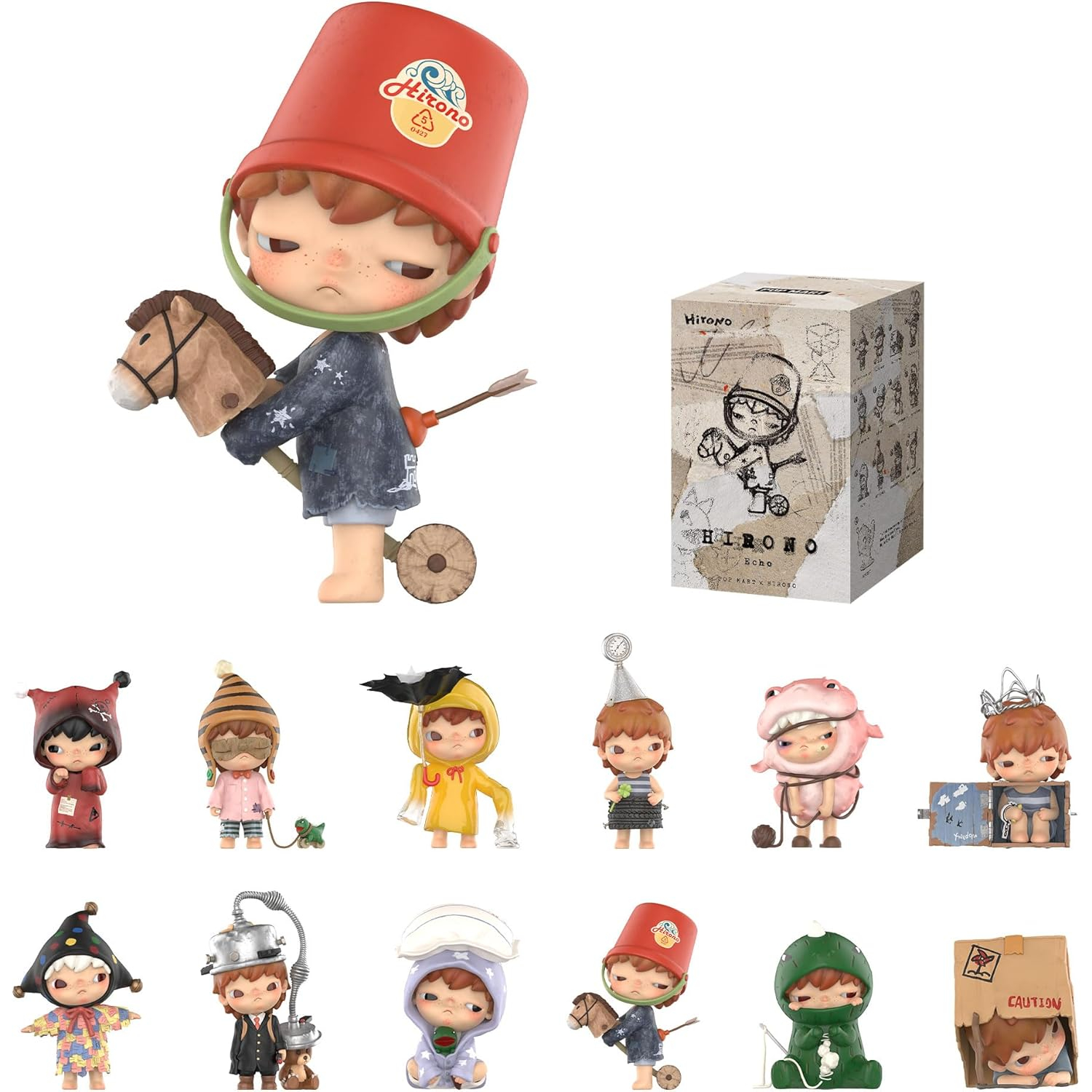 POP MART Hirono Koleksiyon Aksiyon Figür(10 cm) 96163