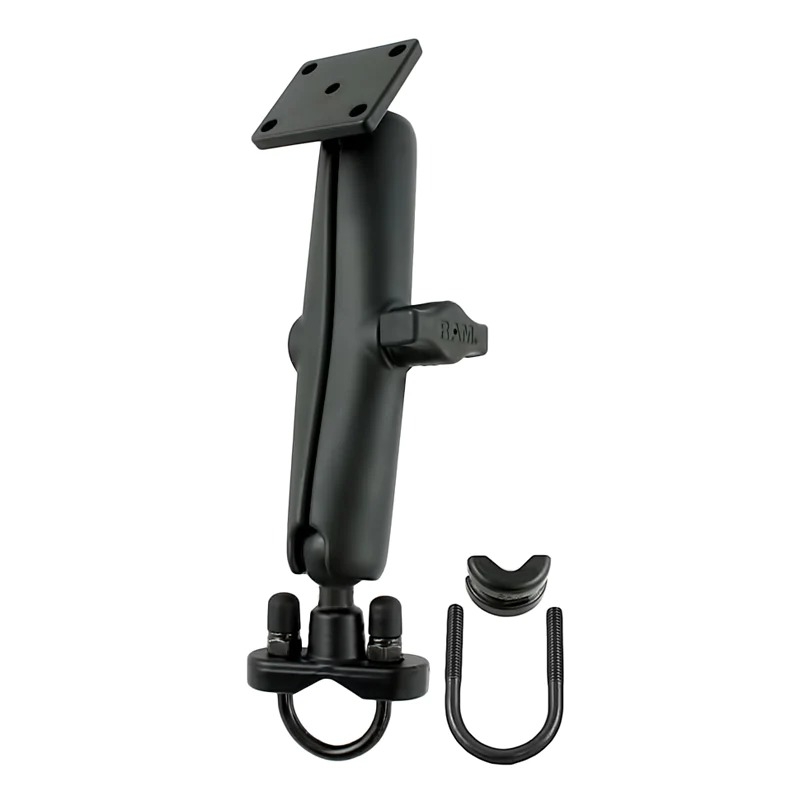 Ram Mounts Dikdörtgen AMPS Plakalı Gidon U-Bolt Çift Bilyalı