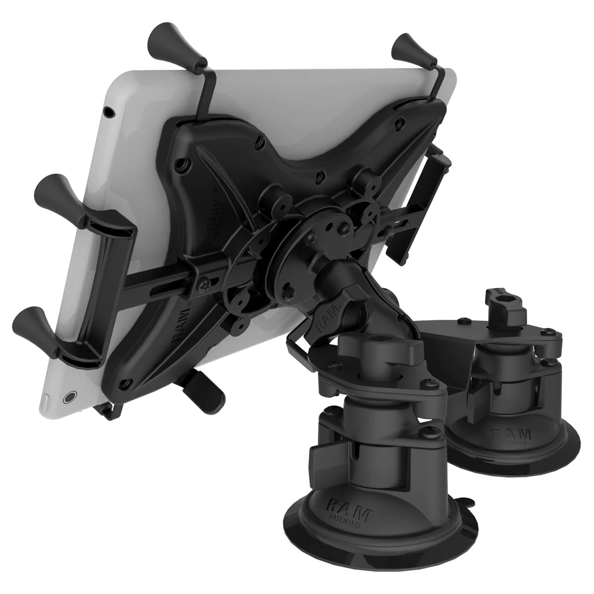 Ram Mounts 9/10 inç Pivot Vakum Özellikli X-Grip Kısa Boy Tablet