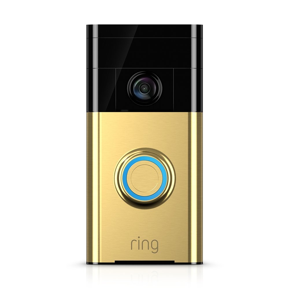 Ring Wi-Fi Akıllı Kapı Zili (Polished Brass)