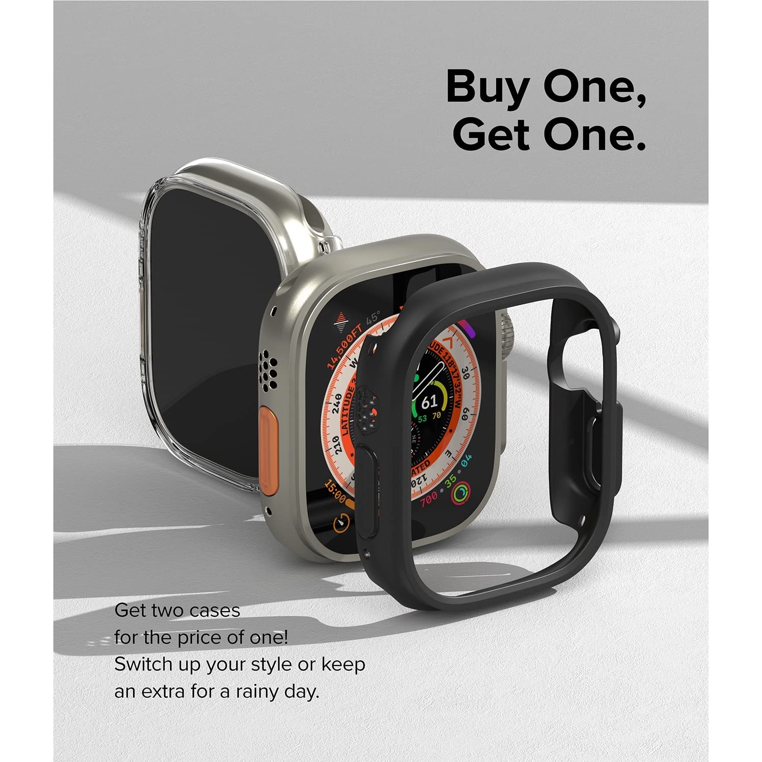 Rin gke Apple Watch Ultra 2.Nesil 49mm Bumper K l f 83978