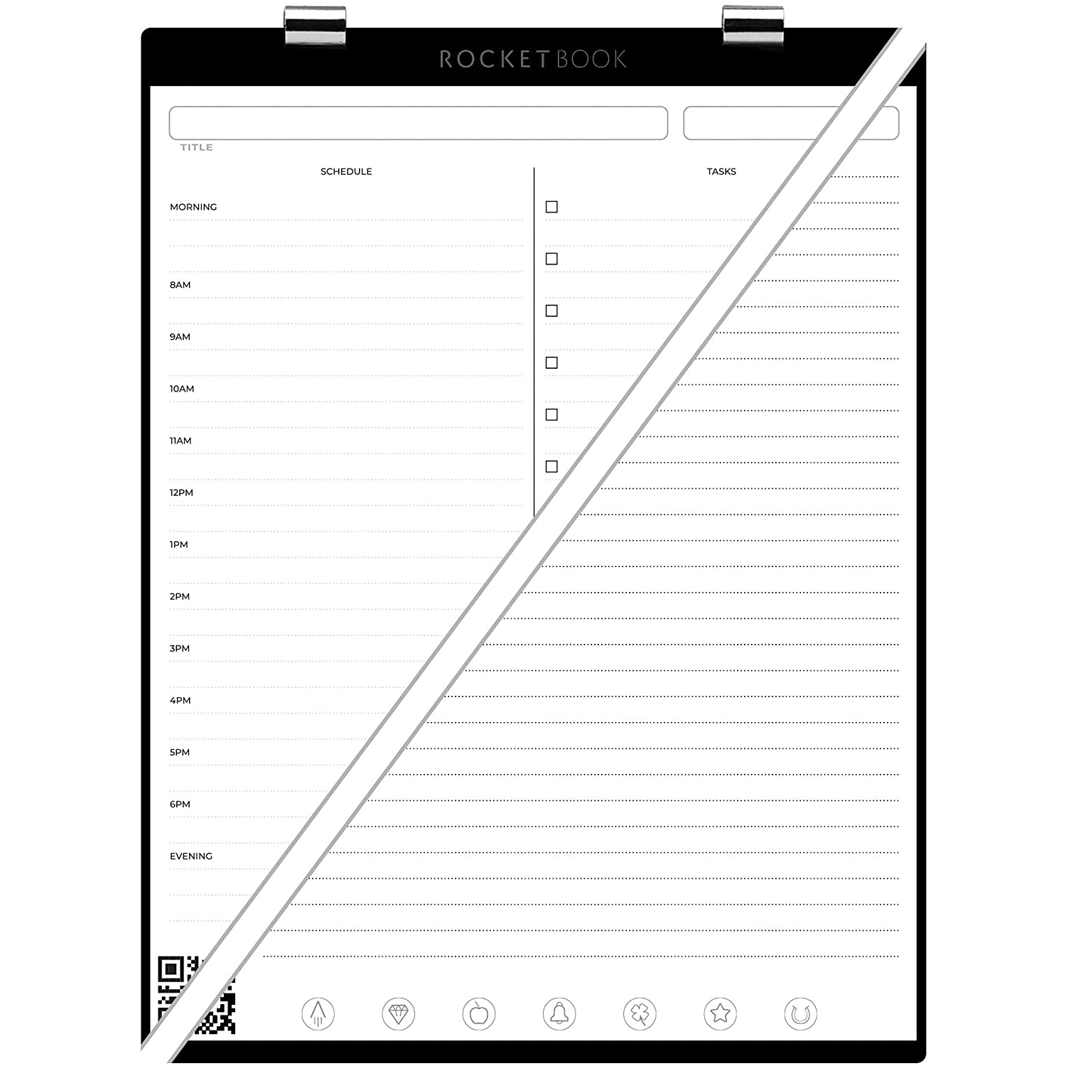 Rocketbook Orbit Günlük Planlayıcı Sayfa Paketi (Letter) Rocketbook Orbit Günlük Planlayıcı Sayfa Paketi (Letter)