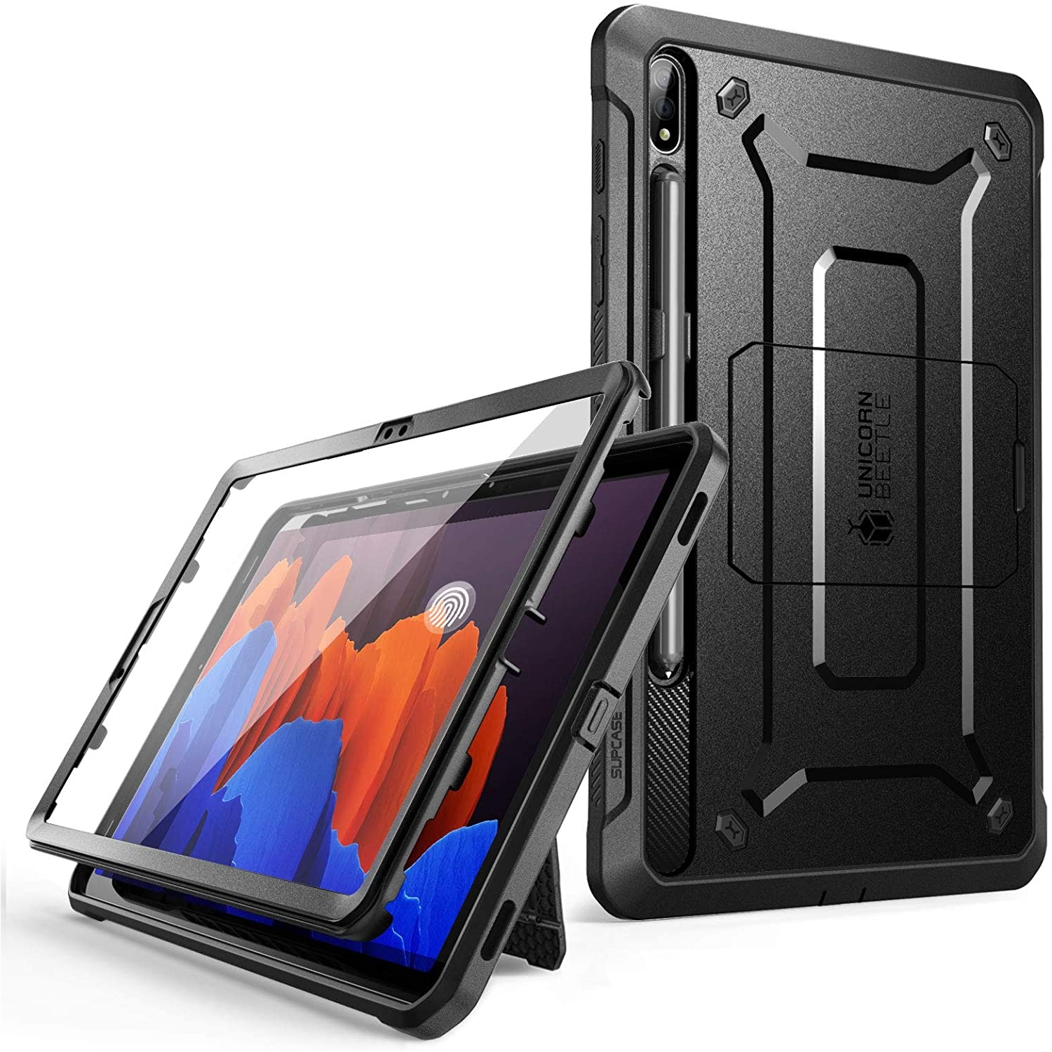 SUPCASE Galaxy Tab S7 Plus Unicorn Beetle Pro Serisi Kılıf (12.4