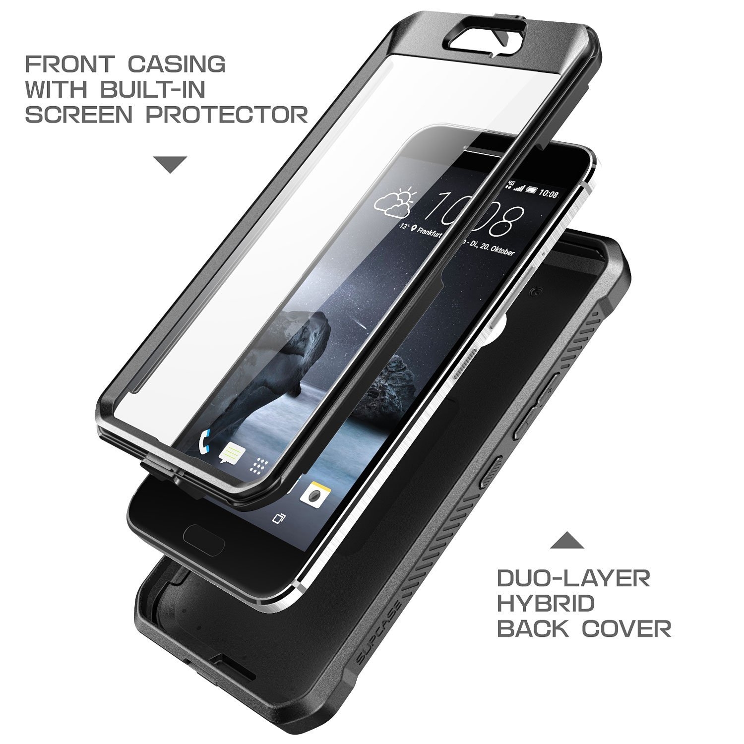 supcase htc 10 unicorn beetle pro seri