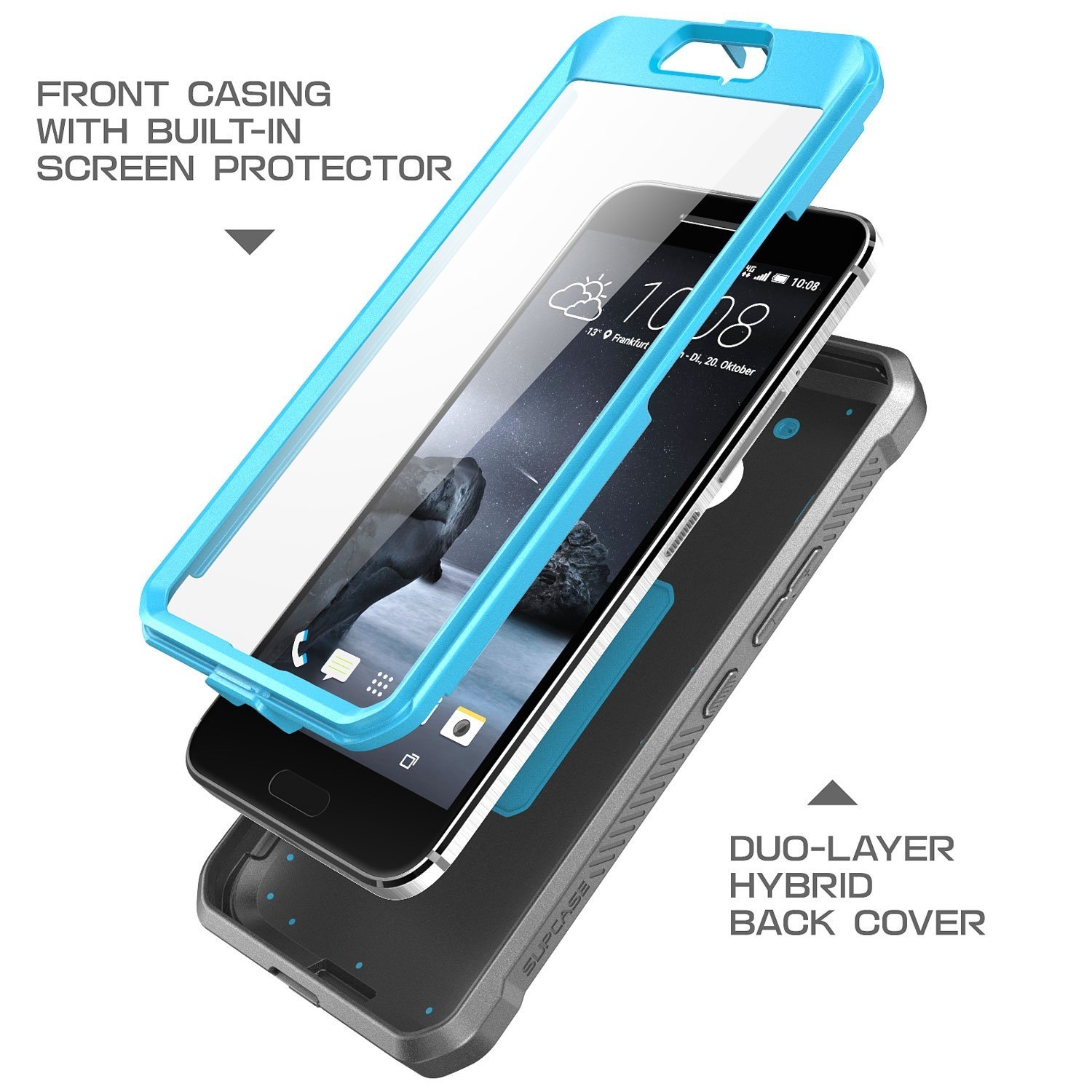 supcase htc 10 unicorn beetle pro seri