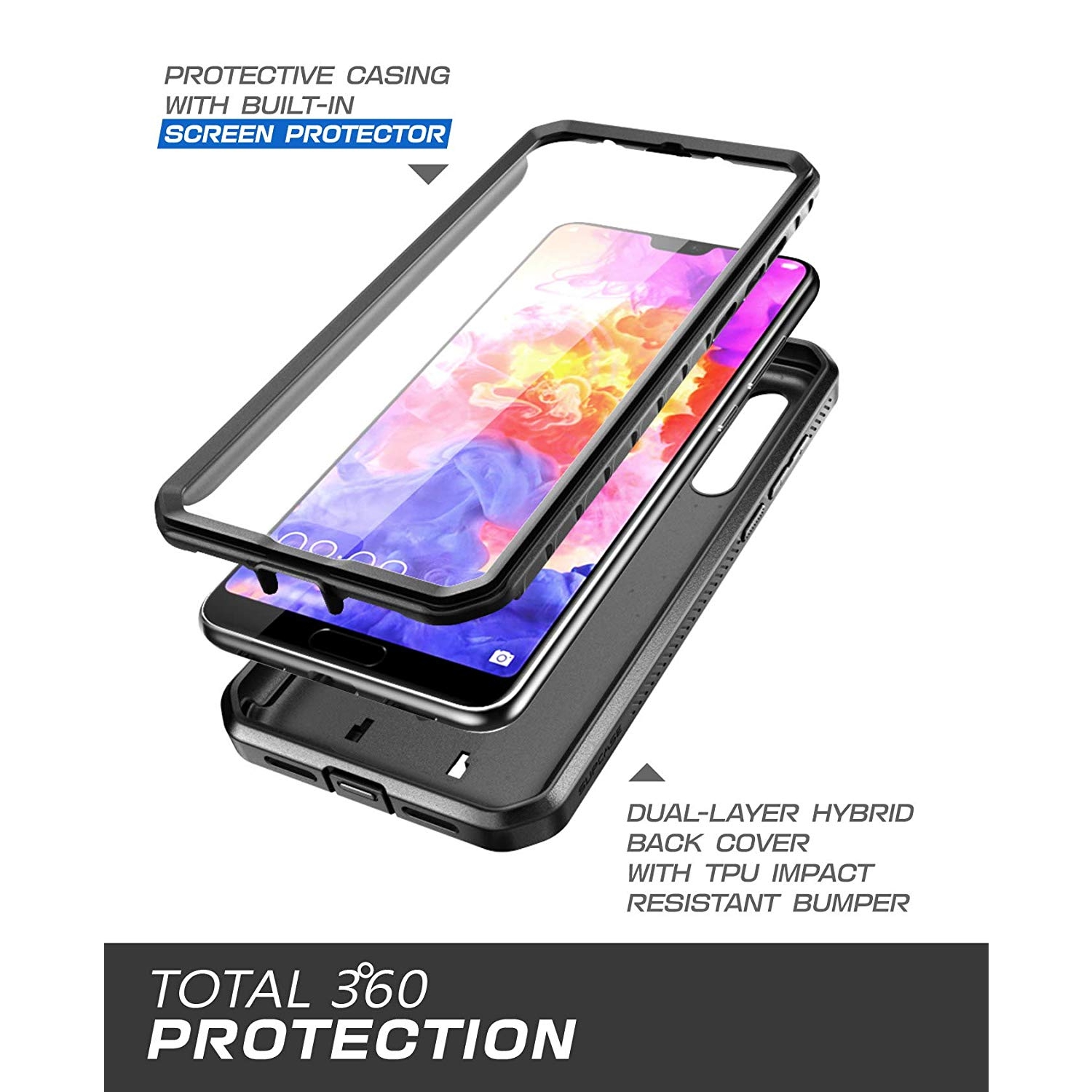 supcase huawei p20 pro unicorn beetle