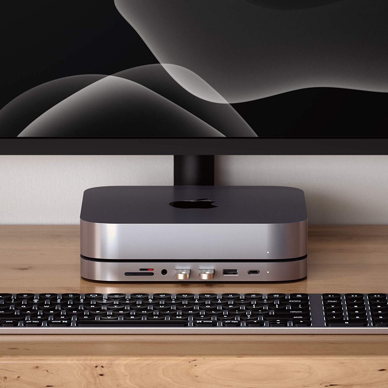 Satechi Mac Mini İçin Type C Alüminyum Hub 28761