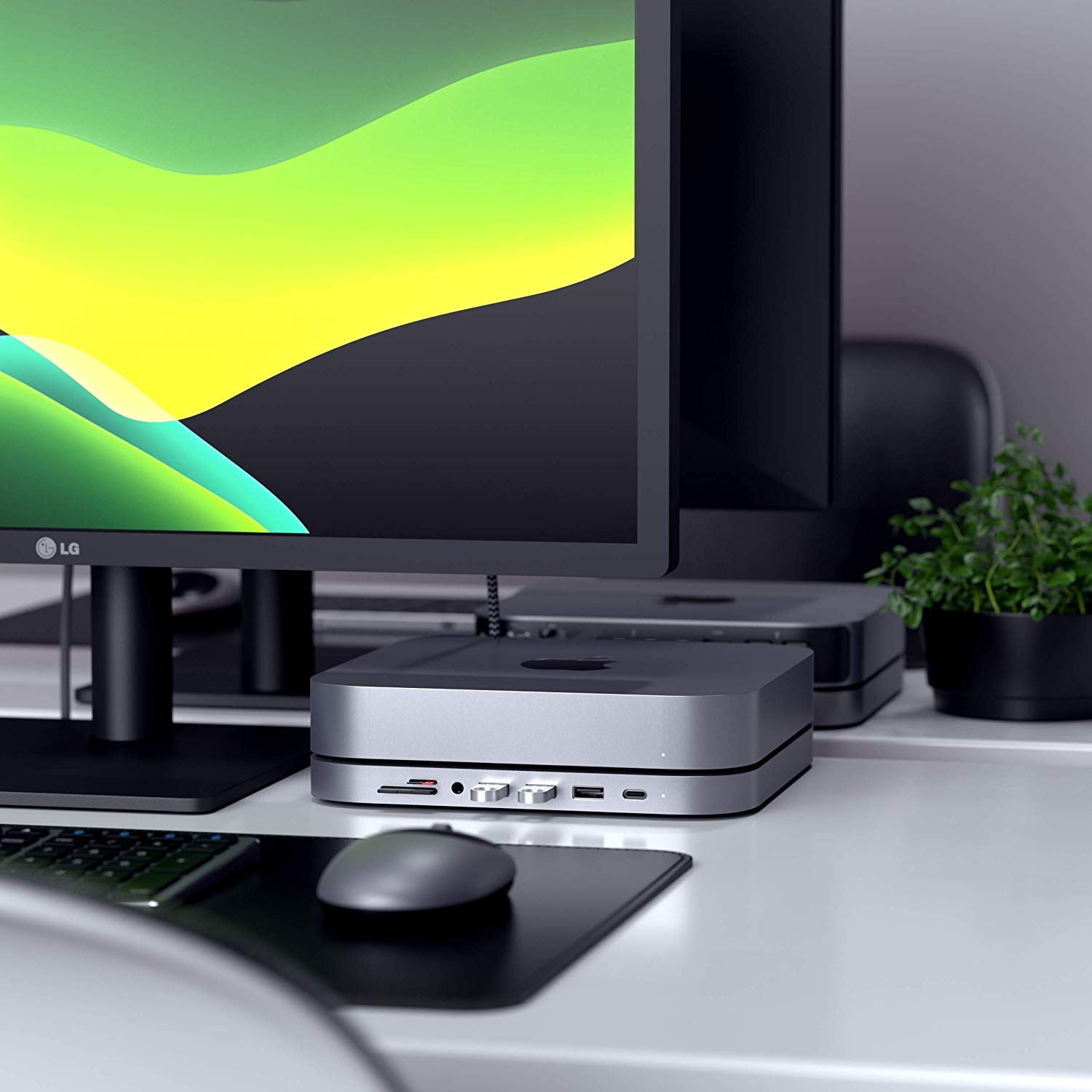 Satechi Mac Mini İçin Type C Alüminyum Hub 28761