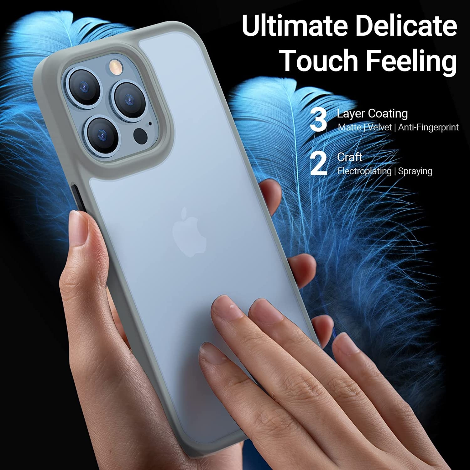 TORRAS iPhone 13 Pro Max Darbeye Dayanıklı Kılıf 60254