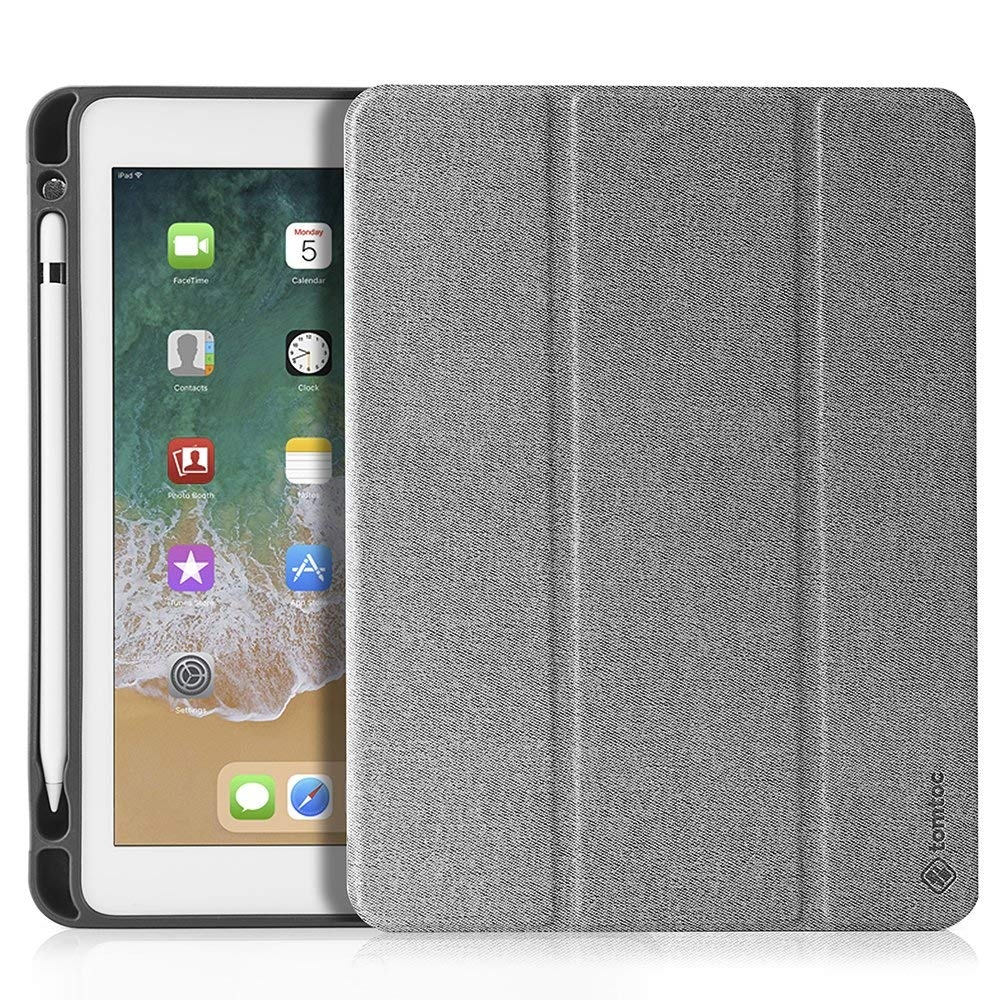 tomtoc ipad kalem bolmeli kilif 9 7