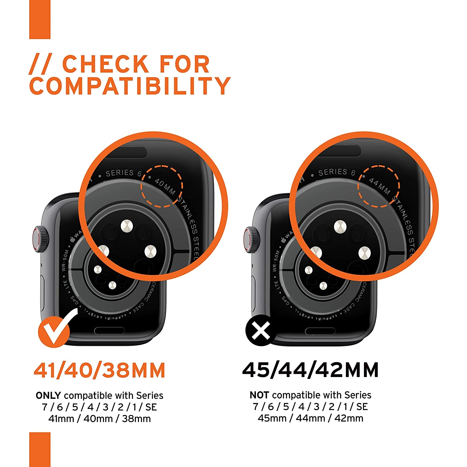 UAG Deri Apple Watch 8 Kayış (41/40/38mm) BB6155