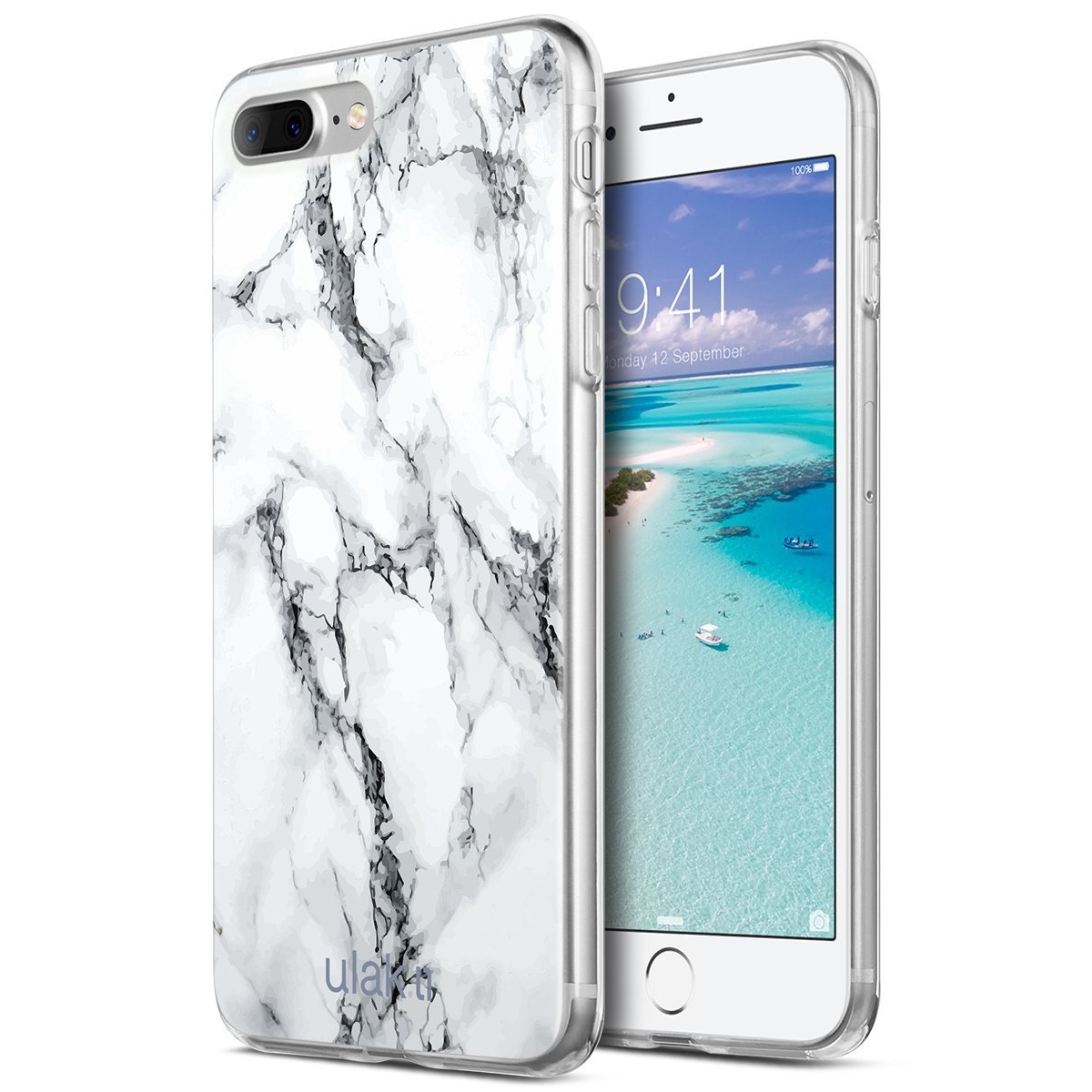 ulak iphone 7 plus slim glossy soft