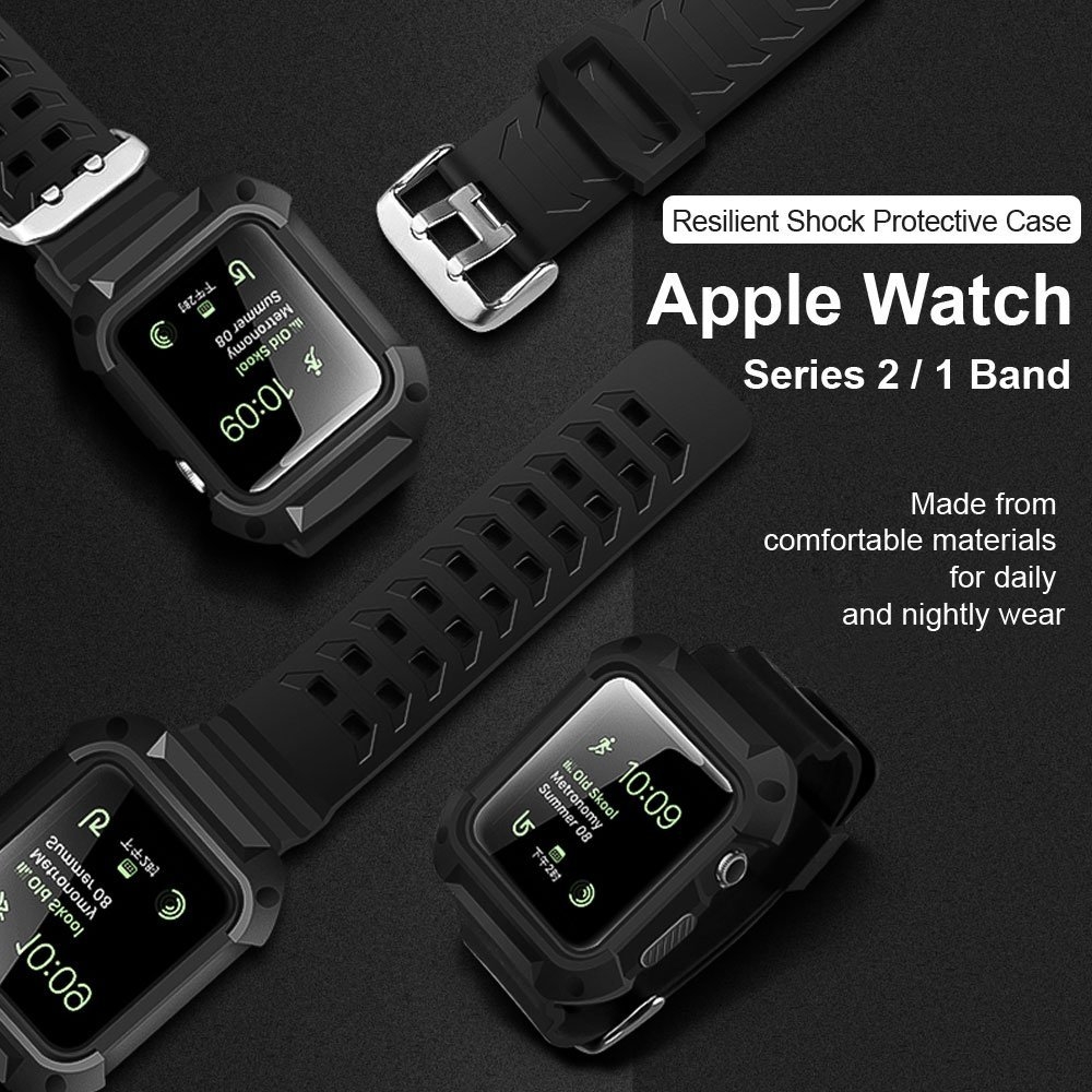 UMTELE Apple Watch 42mm Rugged K l f Kay 2 Ekran Koruyucu