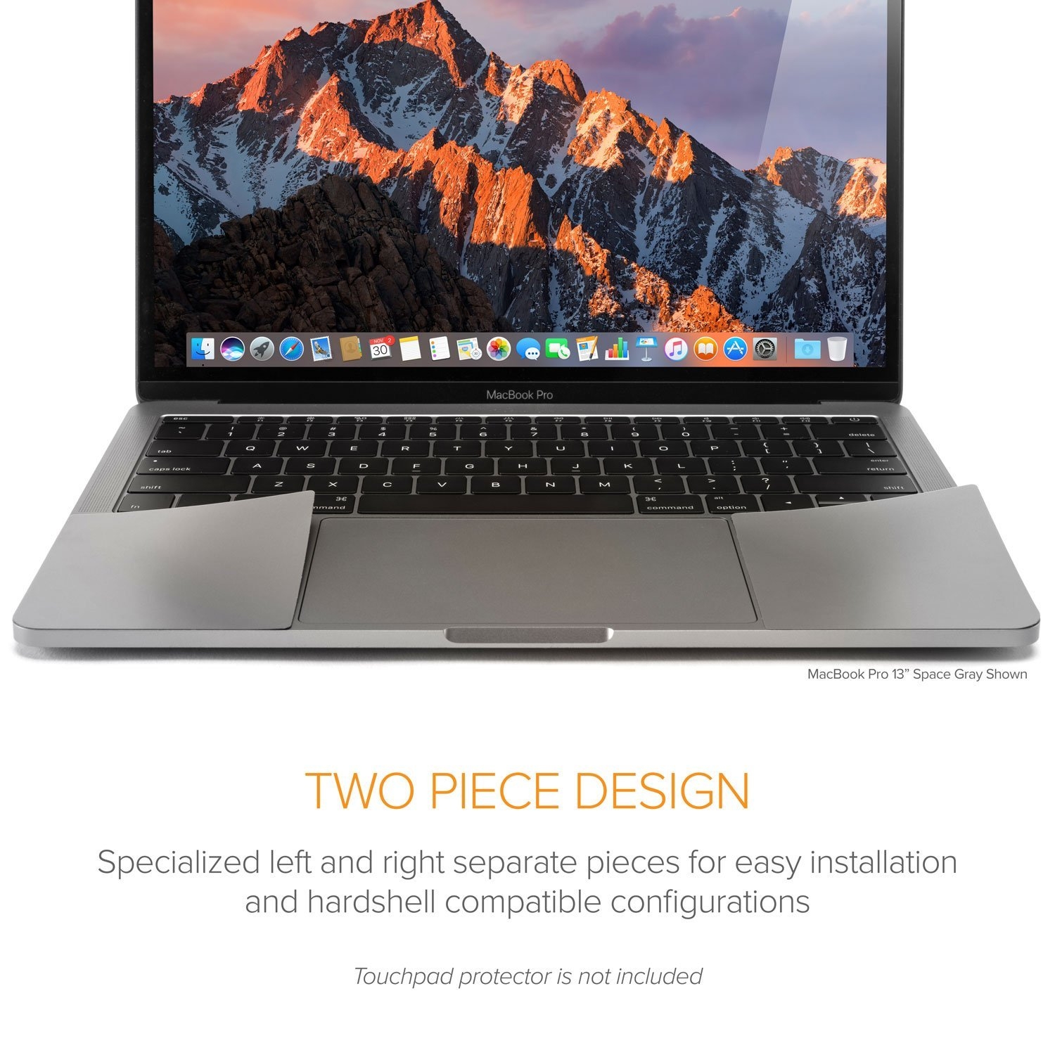 UPPERCASE MacBook Pro Palm Rest Koruyucu (13 inç-Space Grey) 6138