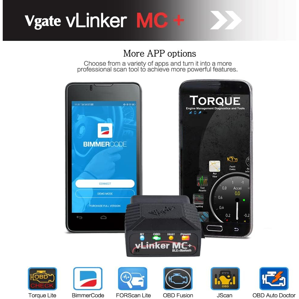 Vgate vLinker MC+ OBD 2 Araç Tanı Cihazı 98468
