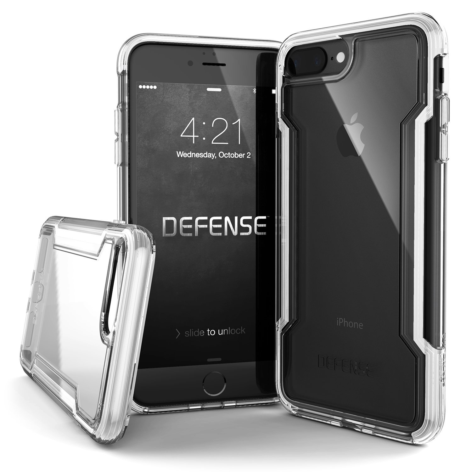 X Doria Apple Iphone 8 Plus Defense Clear Seri Seffaf Kilif 4706