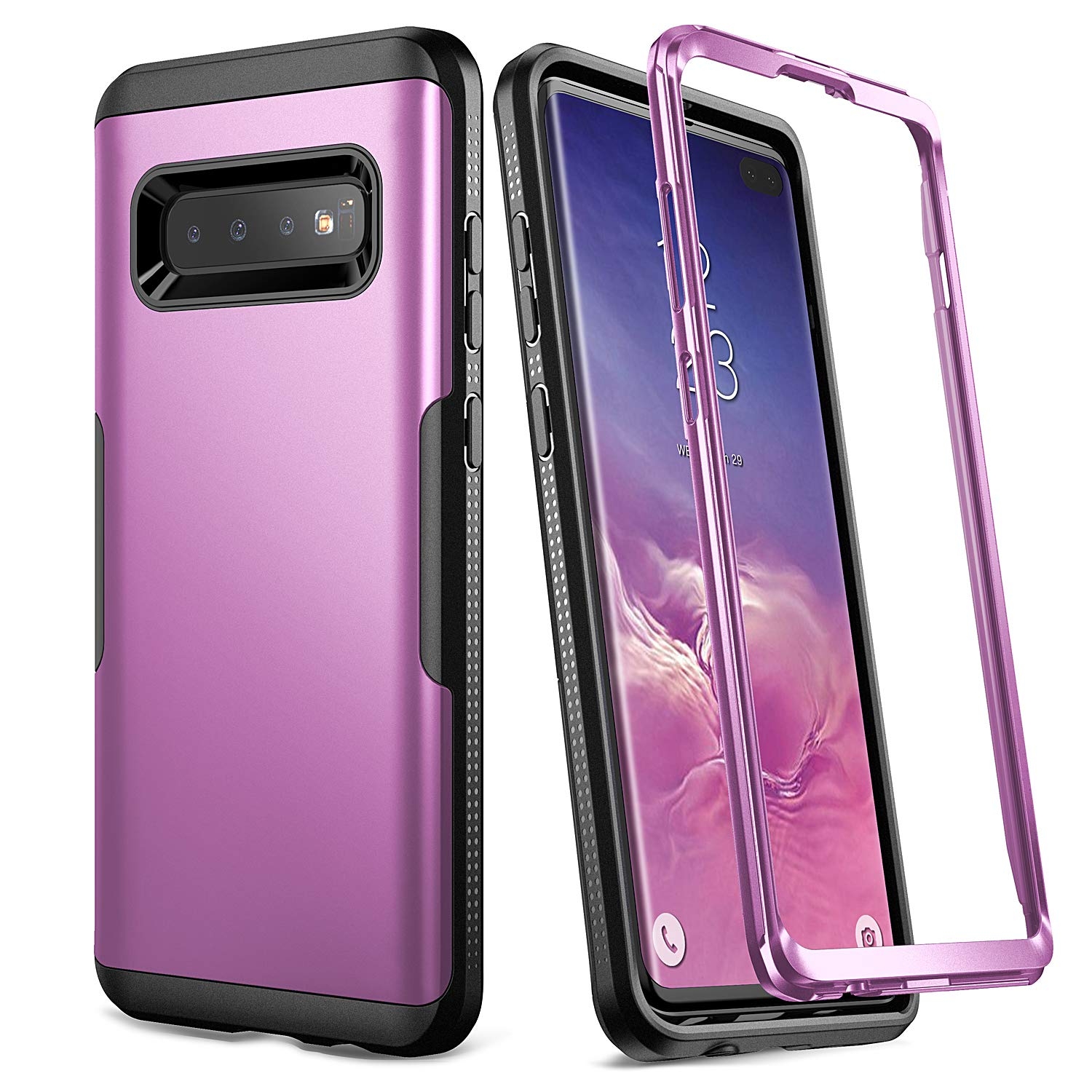 YOUMAKER Galaxy S10 Plus Slim Fit Kılıf (MIL-STD-810G)