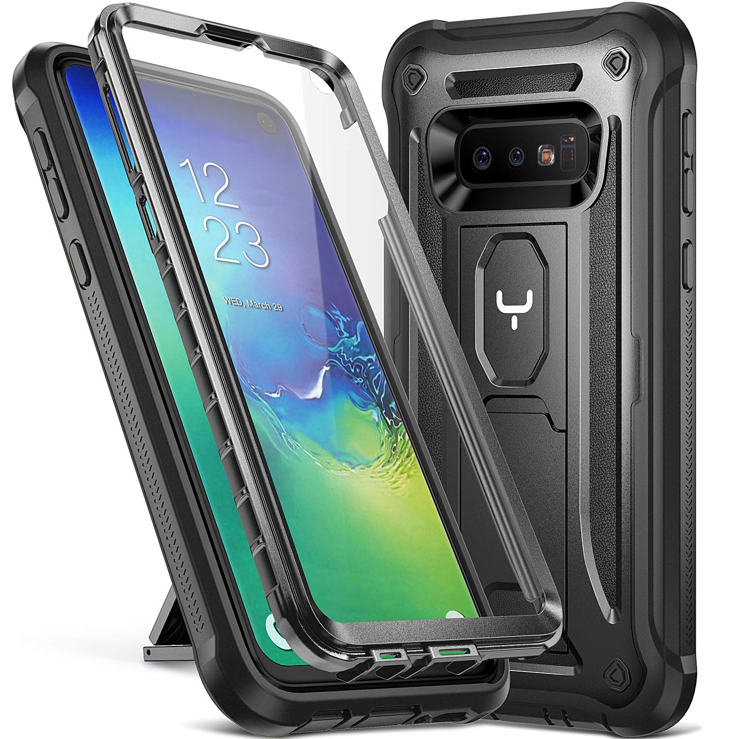 YOUMAKER Samsung Galaxy S10e Kickstand Kılıf (MIL-STD-810G) YOUMAKER Samsung Galaxy S10e Kickstand Kılıf (MIL-STD-810G)