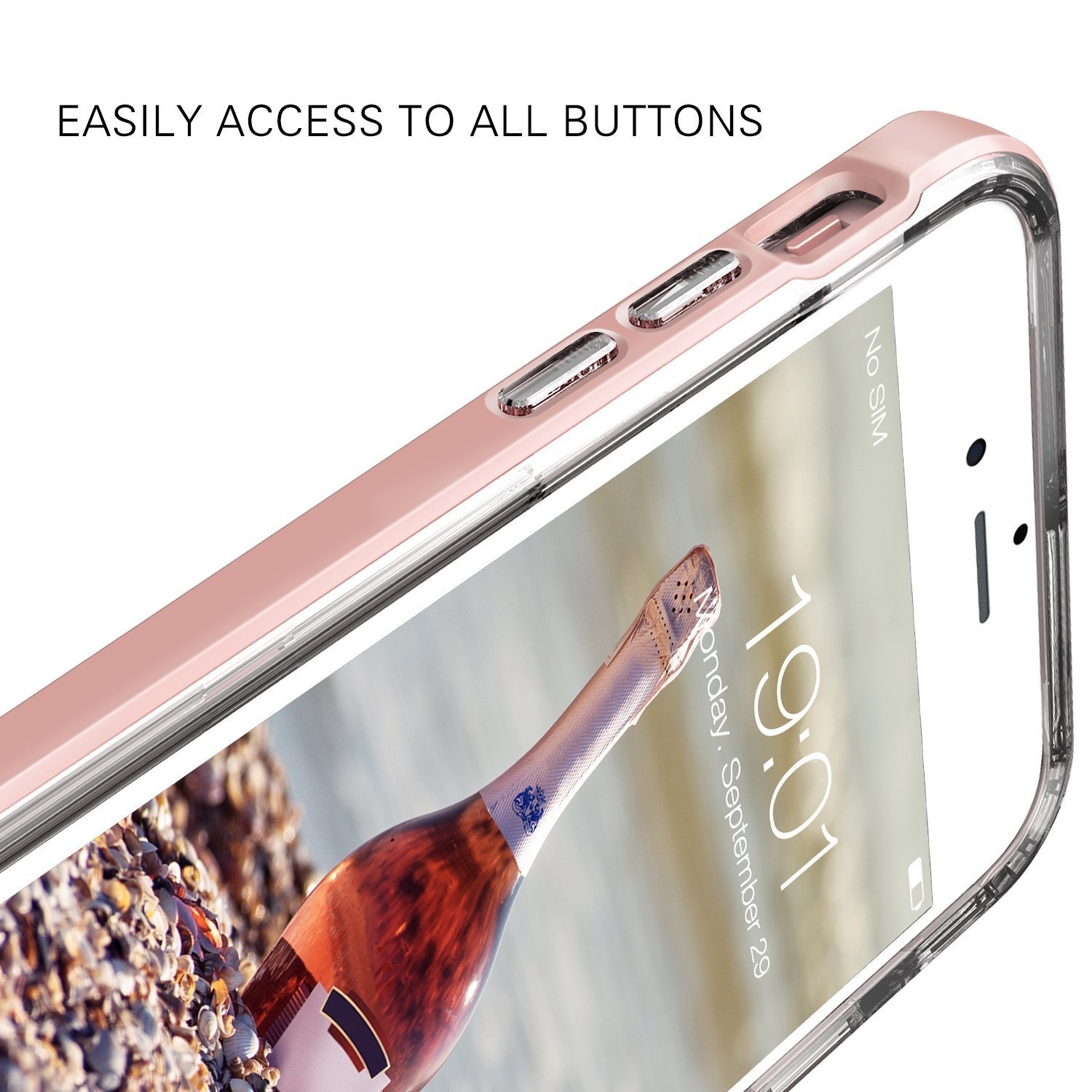 Yesgo Apple iPhone 8 Plus Kapak Kılıf 4698