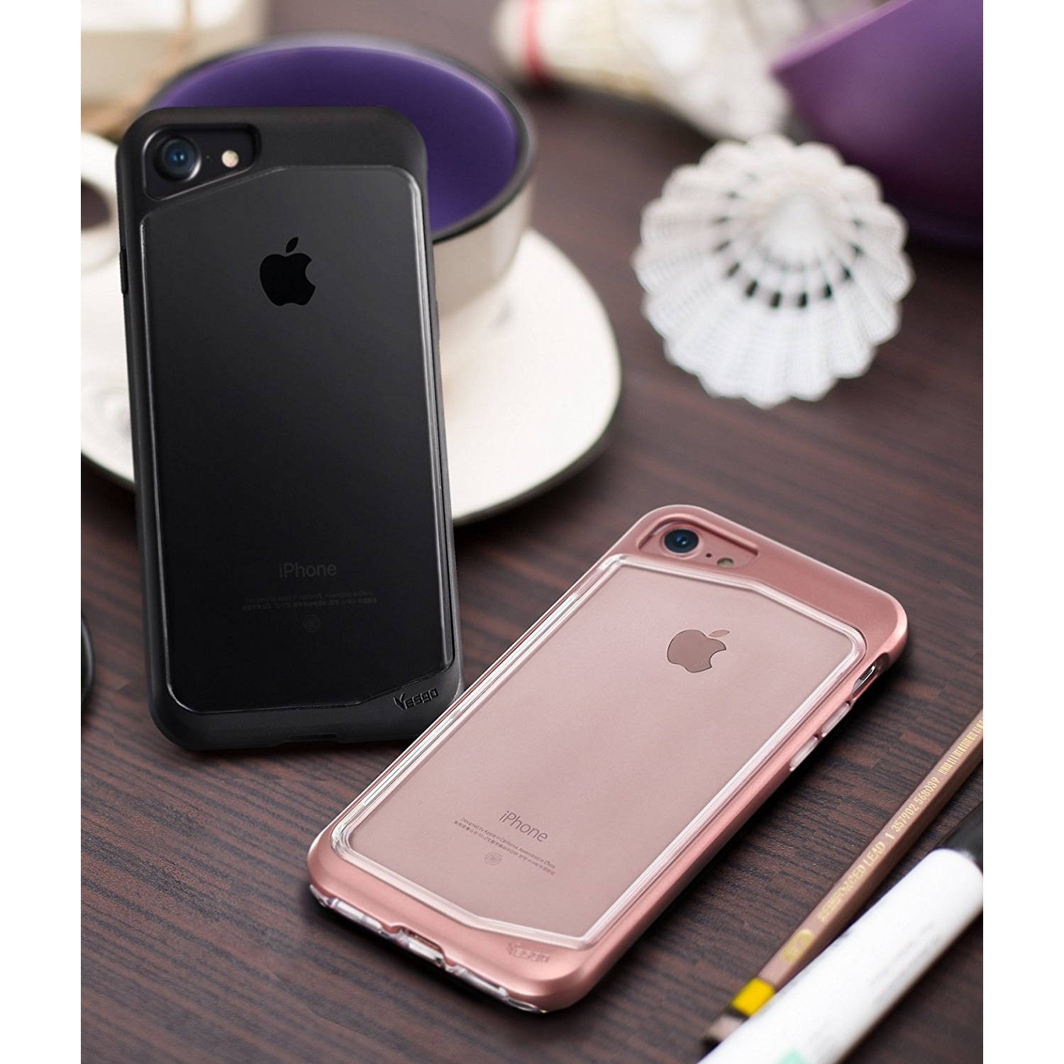 Yesgo Apple iPhone 8 Plus Kapak Kılıf 4698