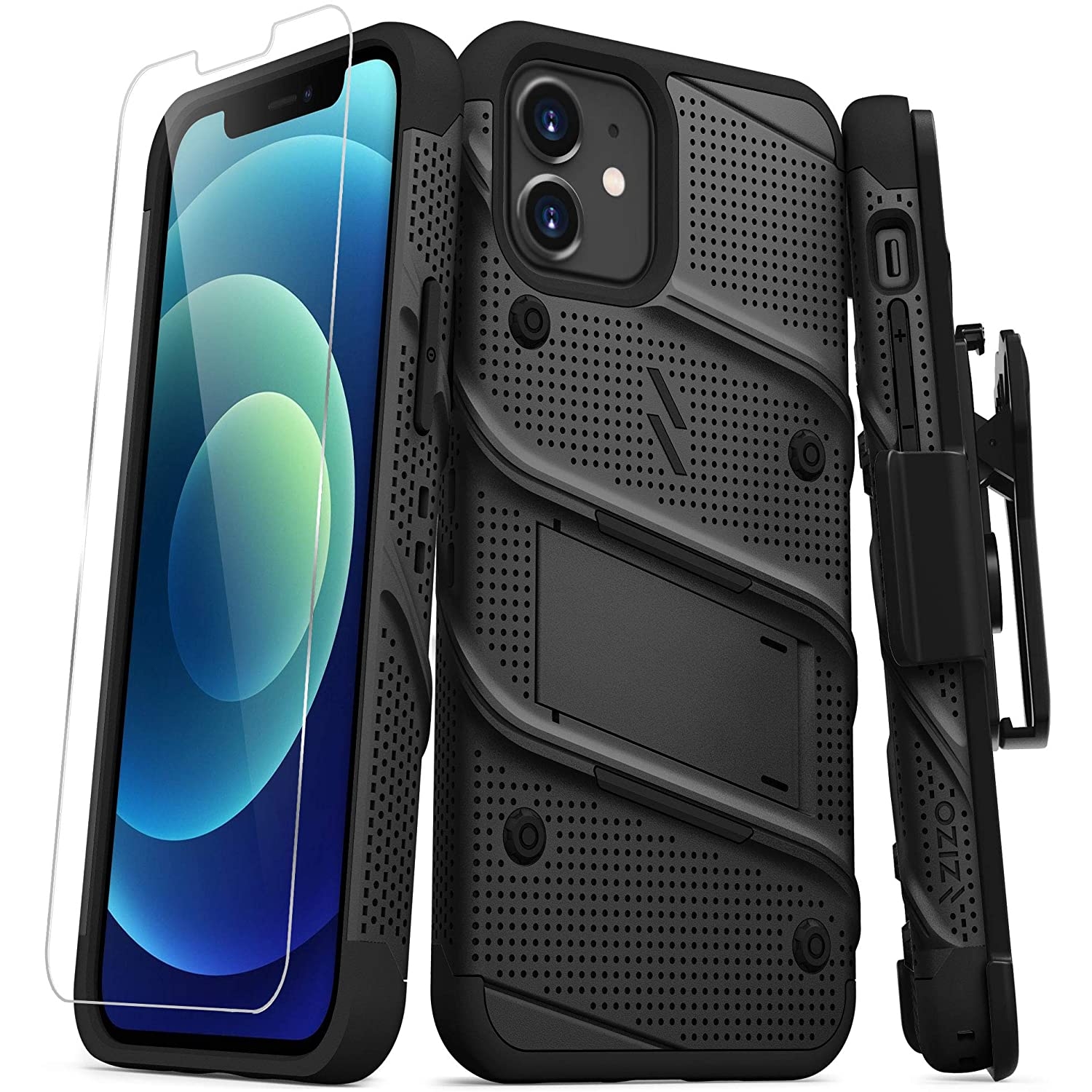 Zizo Apple iPhone 12 Bolt Serisi Kılıf (MIL-STD-810G)