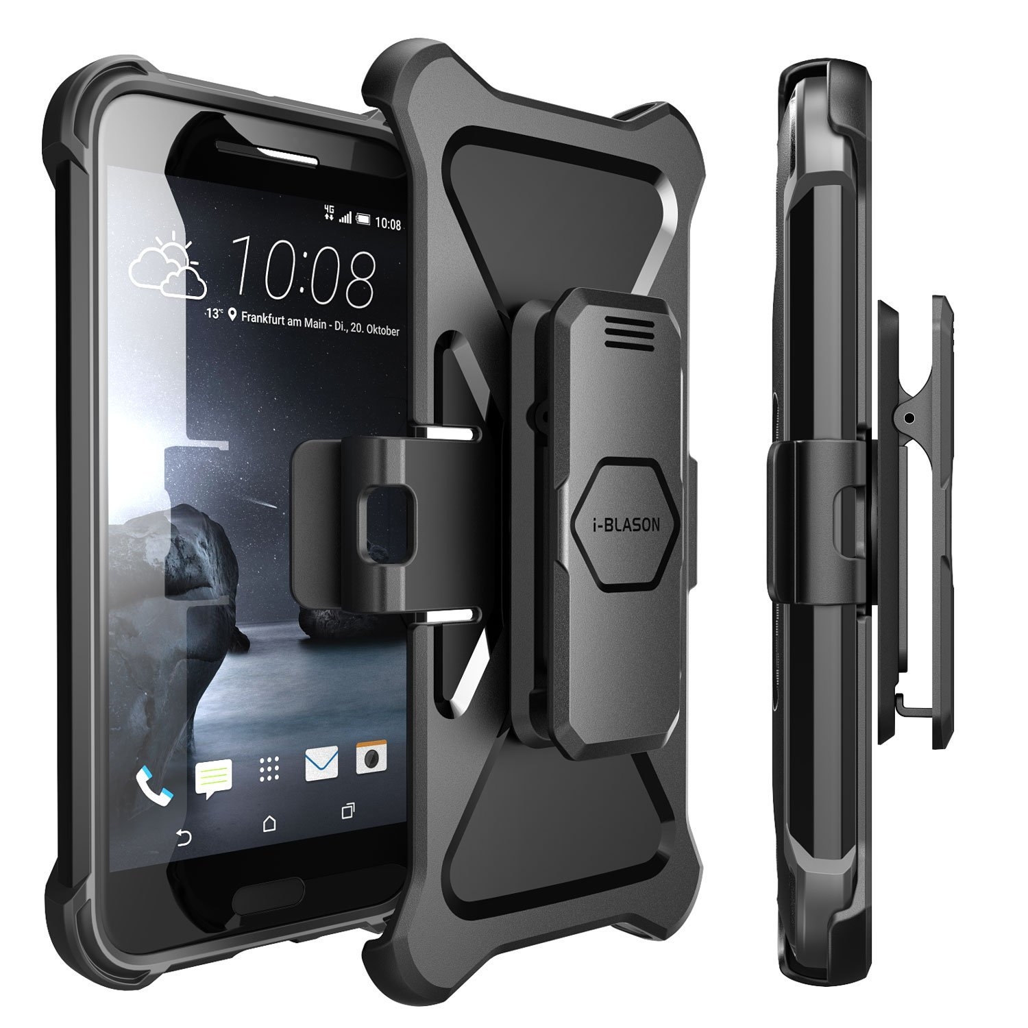 i blason htc 10 prime kickstand kemer