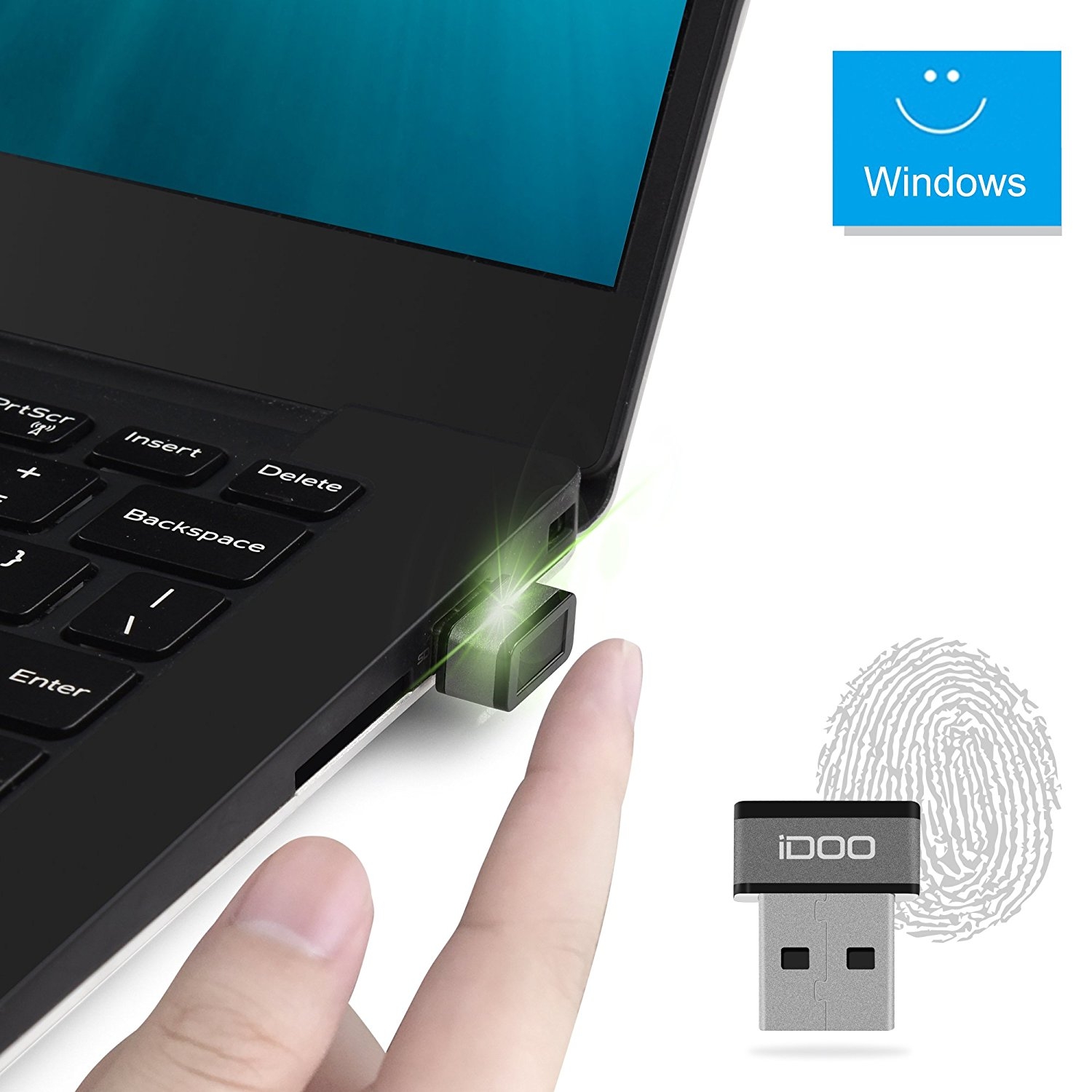 mini usb parmak izi okuyucu 7379