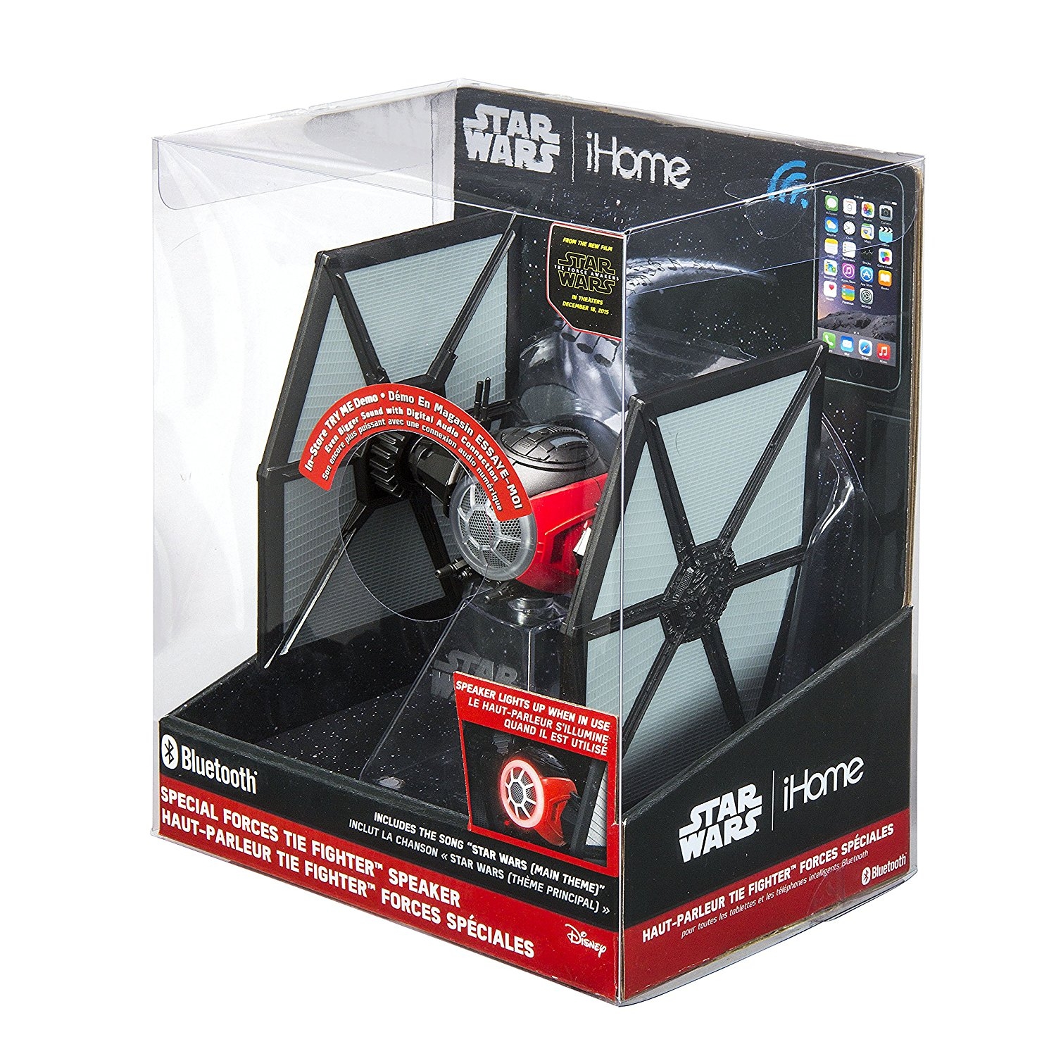 ihome star wars tie fighter bluetooth