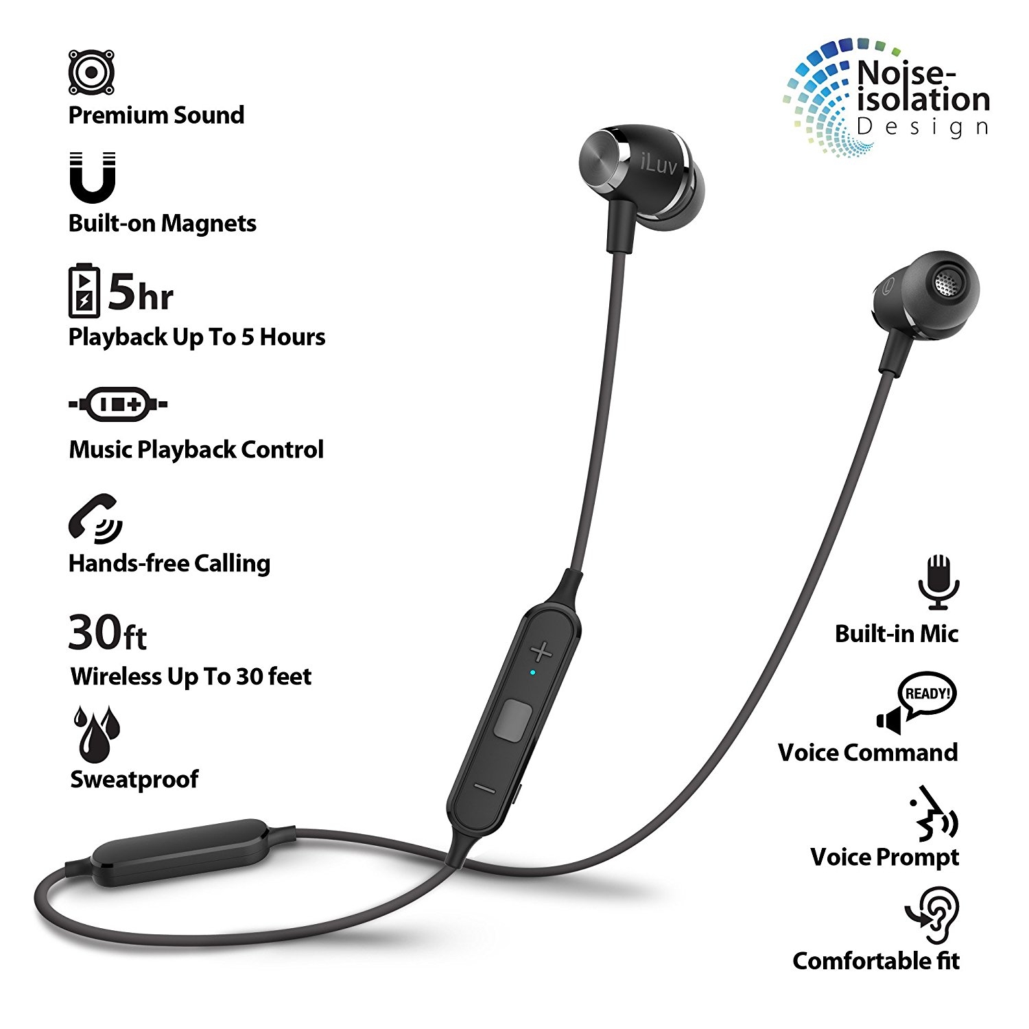 iluv metal force air 2 bluetooth kulak