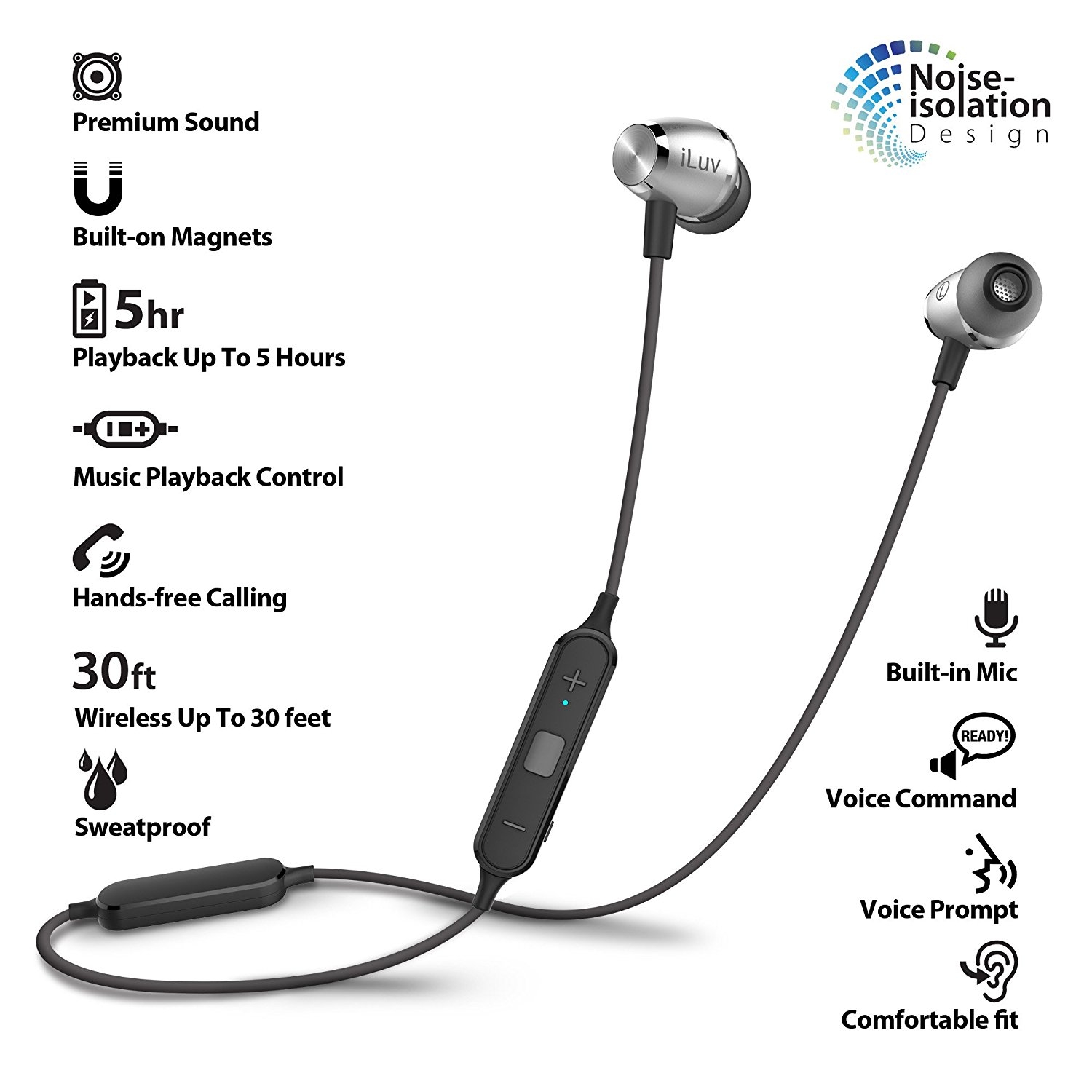 iluv metal force air 2 bluetooth kulak