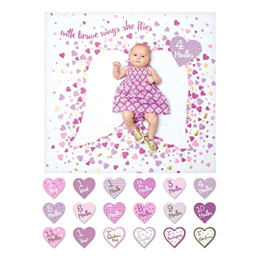 Lulujo Baby 12 Ay Rakamli Bebek Battaniyesi With Brave Wings 7018
