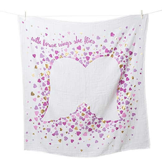 Lulujo Baby 12 Ay Rakamli Bebek Battaniyesi With Brave Wings 7018