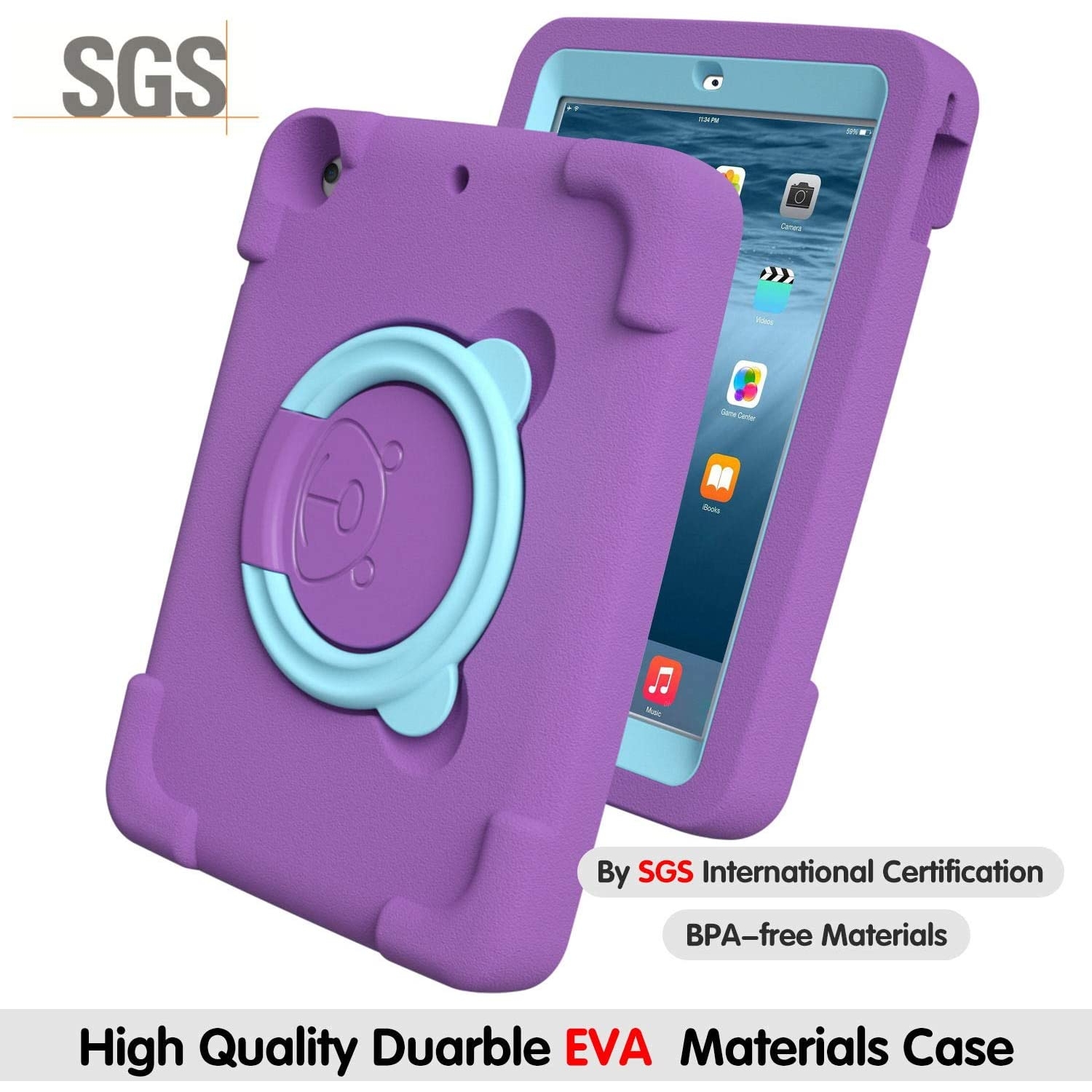 Pzoz Cocuklar Icin Ipad Kilifi 9 7 Inc 35677