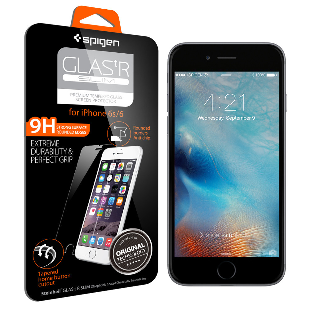 spigen iphone 6s 6 glas tr slim cam