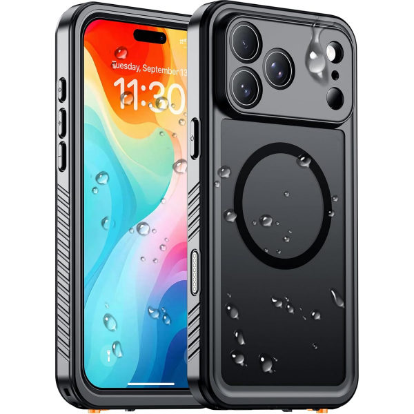 Temdan iPhone 18 Pro Su Ge�irmez Manyetik K�l�f