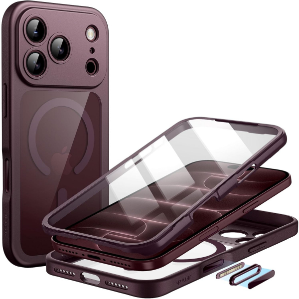 JETech 360 Tam G�vde iPhone 18 Pro Manyetik K�l�f