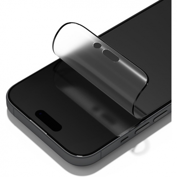 RhinoShield 3D Impact Apple iPhone 15 Plus Mat Cam Ekran Koruyucu