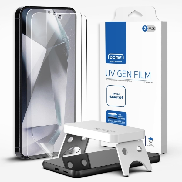 Whiestone Dome Glass UV Galaxy S24 Plus Ekran Koruyucu