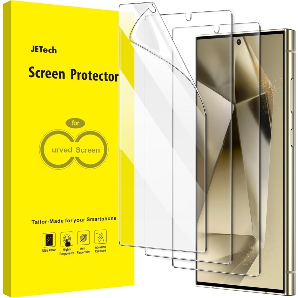 JETech Galaxy S24 Ultra effaf Ekran Koruyucu (3 Paket)