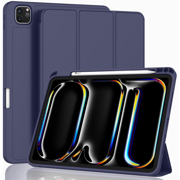 ZryXal Kalem Blmeli iPad Pro M4 Klf (11 in)