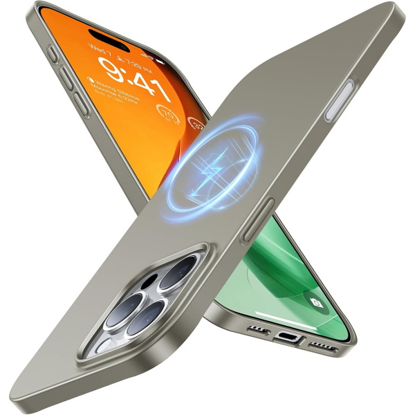 TORRAS Apple iPhone 16 Pro Manyetik Slim Klf 