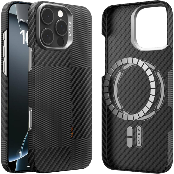 RAPTIC Apple iPhone 16 Pro Aramid Fiber nce Klf