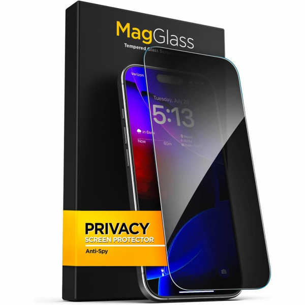 Magglas Apple iPhone 16 Plus Privacy Ekran Koruyucu