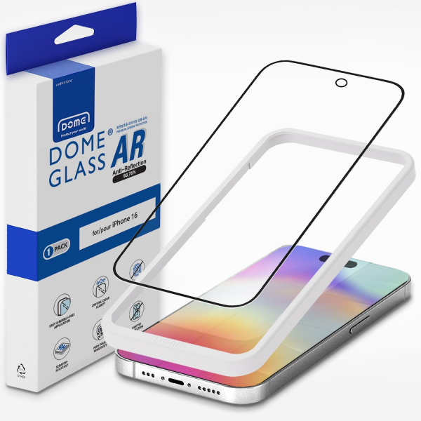 Whiestone Apple iPhone 16 Plus Dome AR Ekran Koruyucu