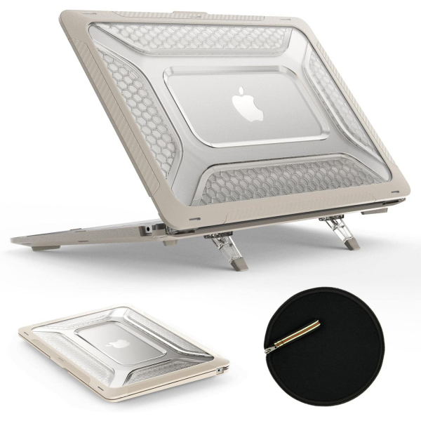 SEYMAC Katlan�r Standl� MacBook Air K�l�f (13.6 �n�)