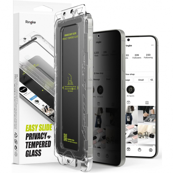 Rin gke Samsung Galaxy S25 Plus Privacy Ekran Koruyucu